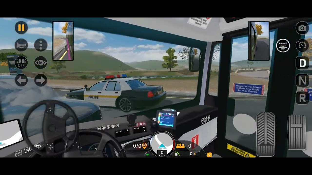 Bus simulator game 