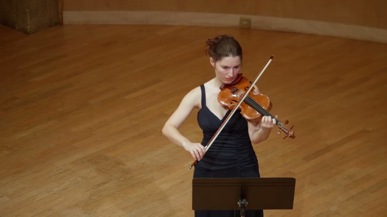 L. Berio, Sequenza VIII for violin solo (1976) - Anna G&ouml;ckel, live in Paris