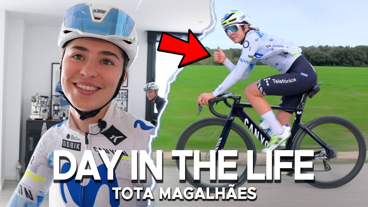 DAY IN THE LIFE OF A PROFESSIONAL CYCLIST ft. Tota Magalhães