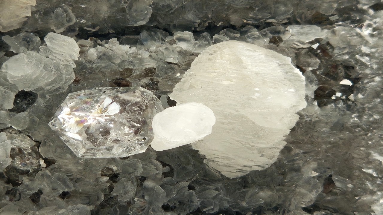 Septaria à quartz diamant des Alpes de Haute Provence