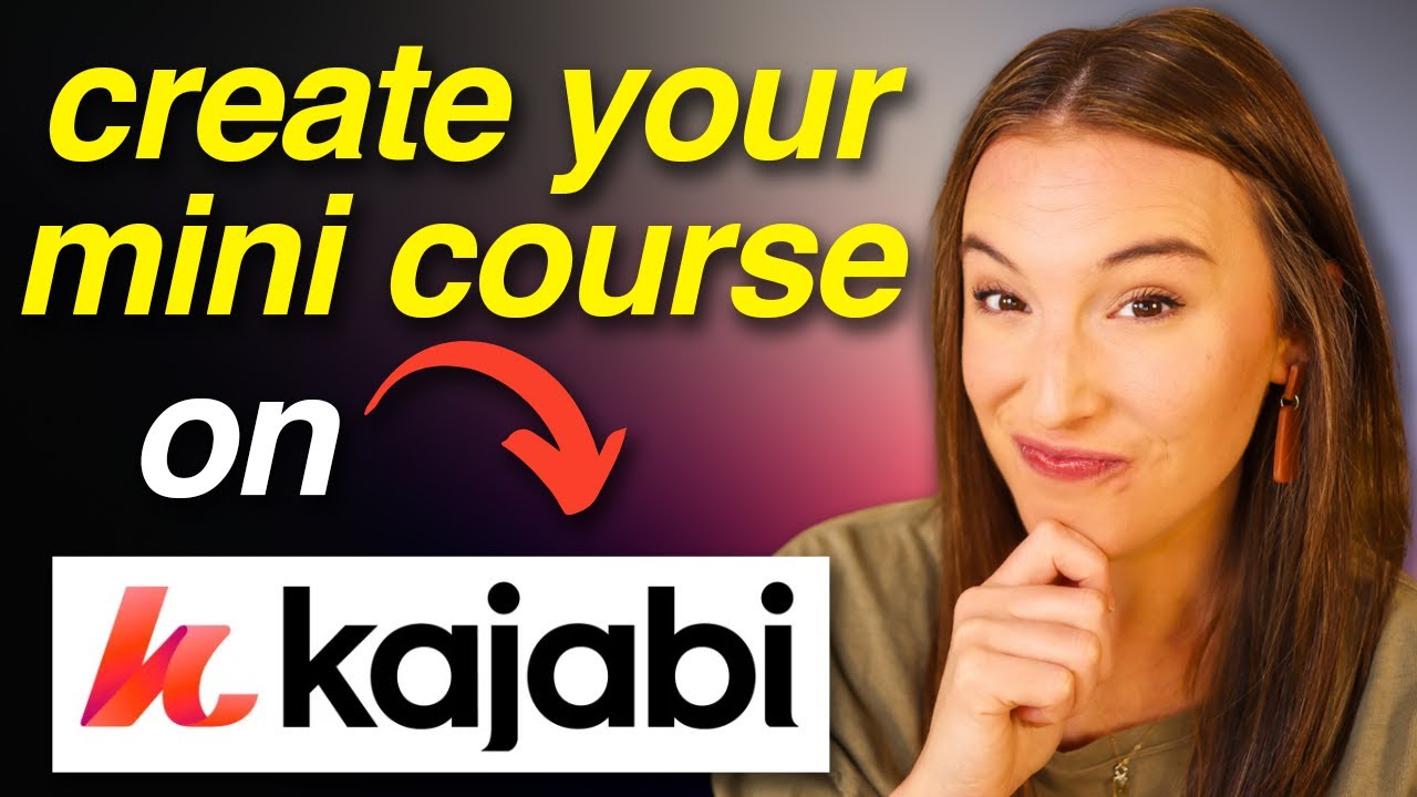 How to Create an Online Course with Kajabi STEP BY STEP 💻 (2025 Kajabi Course Creation Tutorial)
