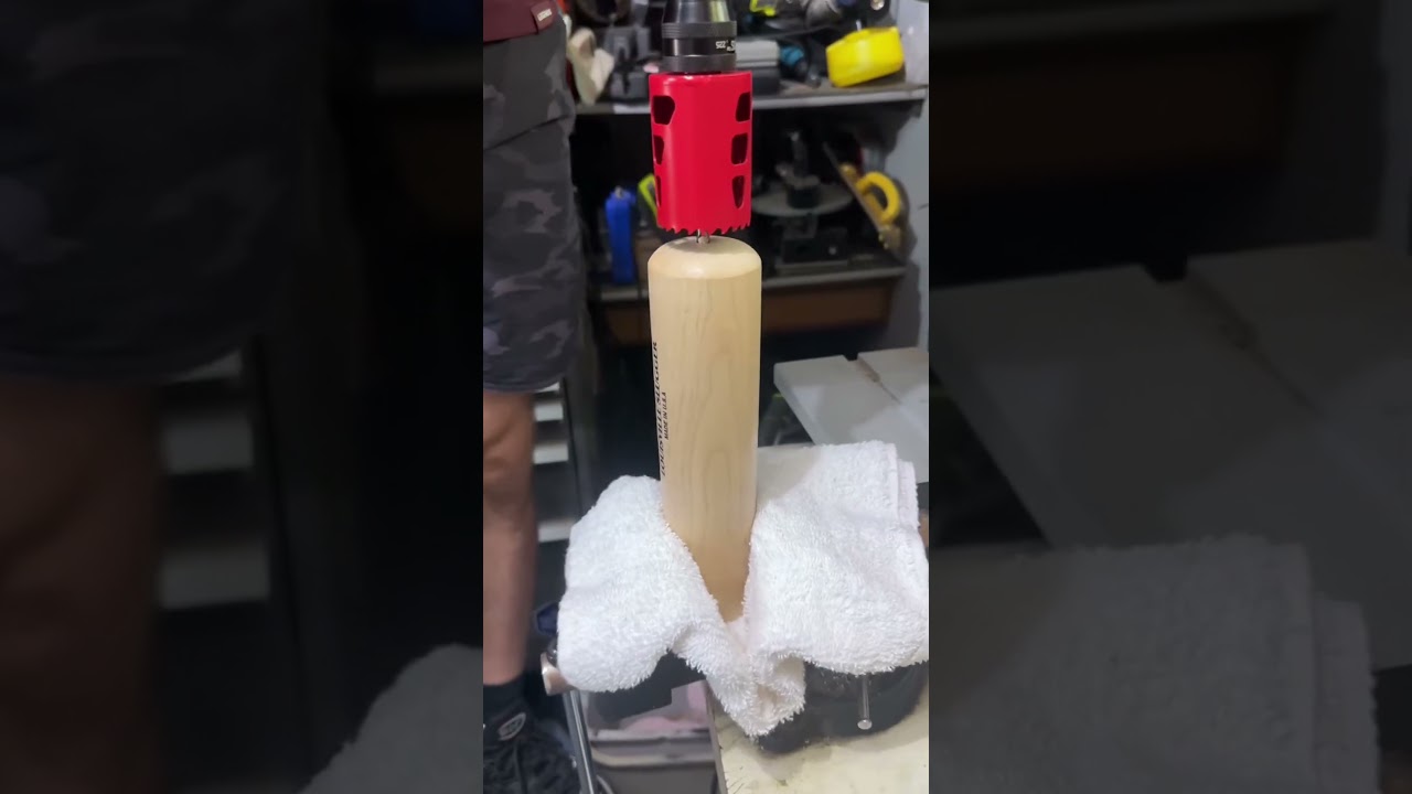 Turning a Baseball Bat Into a Mug? This Will Blow Your Mind! ⚾