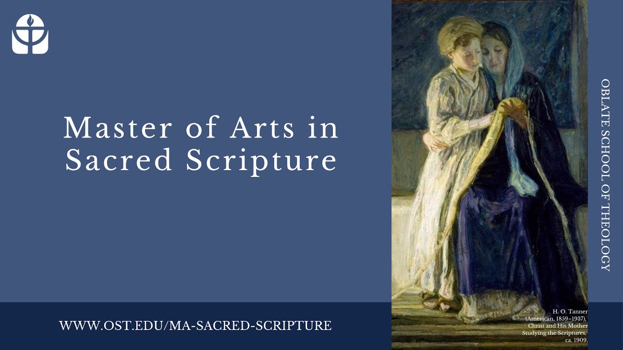 Master of Arts in Sacred Scripture