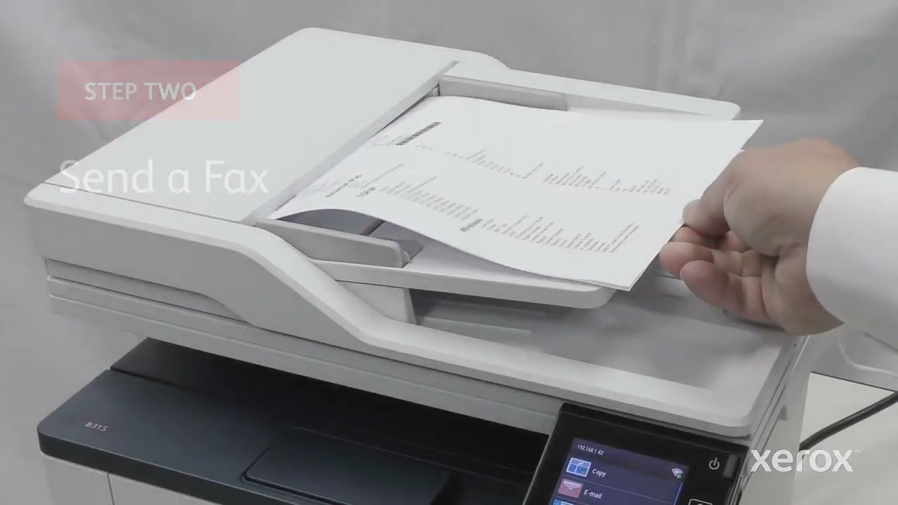 Xerox® C235/C315 Color MFPs Xerox® B235/B315 MFPs Fax Setup