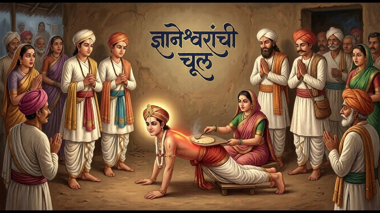 आजच्या काळात प्रकर्षाने आठवतोय तो माऊलींचा 'हा' चमत्कार! 🚩 | Dnyaneshwaranchi Chul | Marathi katha