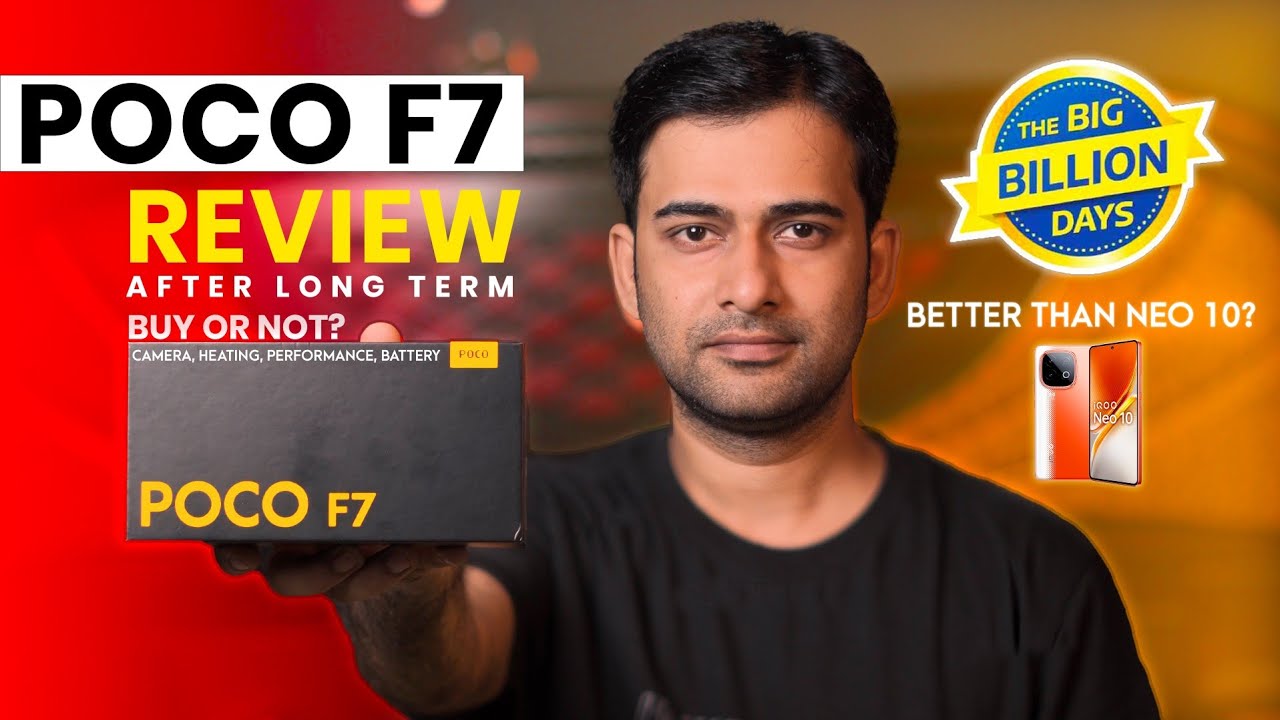 POCO F7 Buy or Not in the Big Billion Sale? Make a Strong Decision About the POCO F7 💪