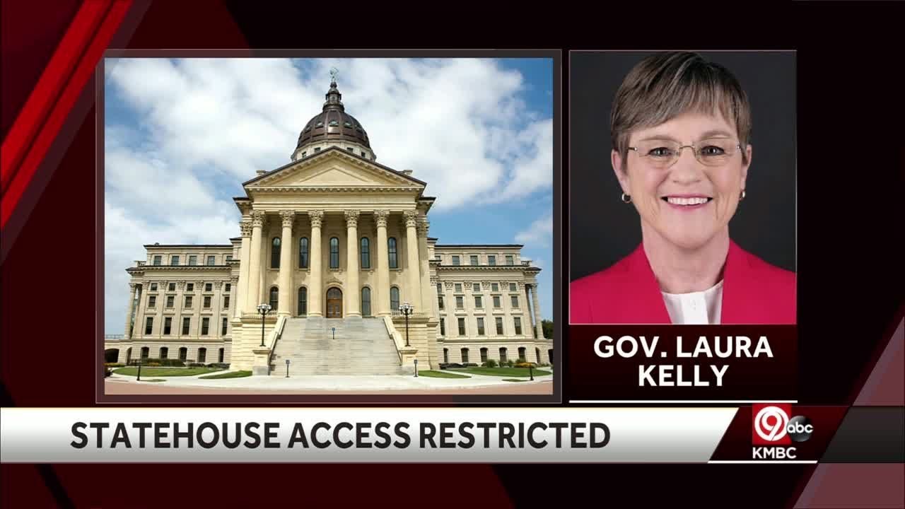 Kansas expects protests; governor limits Statehouse access