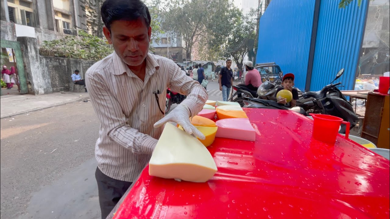 Mumbai's Famous Balli Malai Milk Pudding | Street Food
