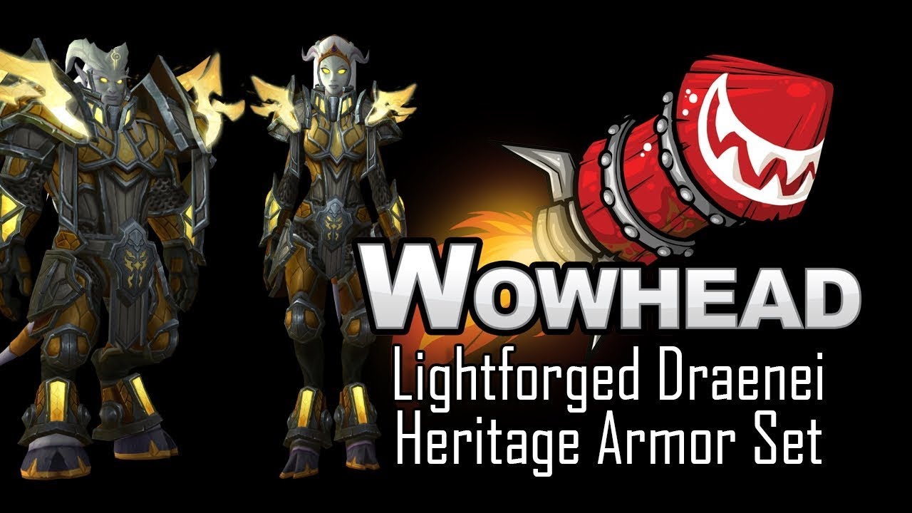 Lightforged Draenei Heritage Armor Set - Lightforged Armor