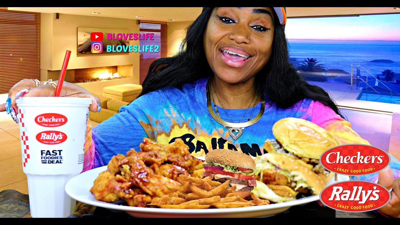 Rally's Checkers Mukbang