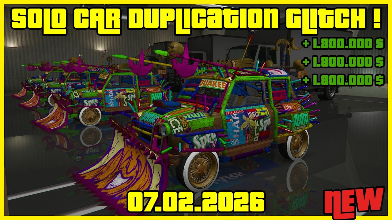 SOLO CAR DUPLICATION GLITCH in GTA Online! 💰 FUNKTIONIERT NOCH!