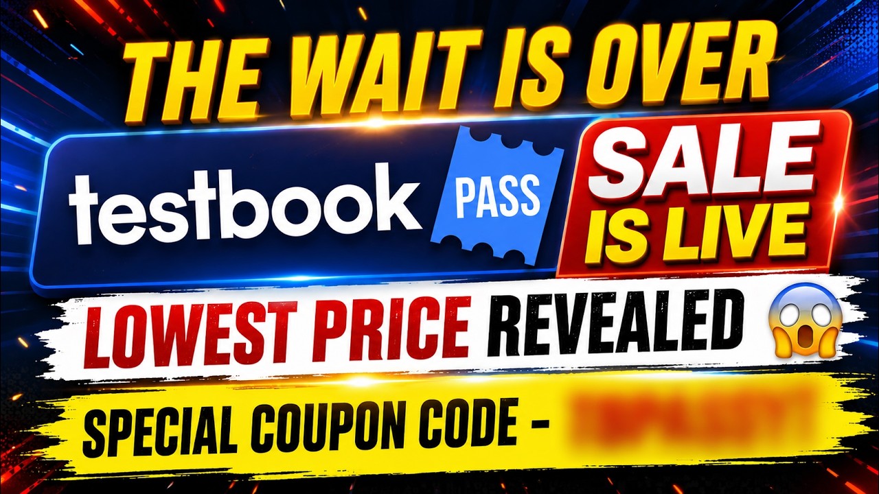 🚨 Sale is Live on Testbook Pass with EXCLUSIVE Coupon Code | Testbook Pass Coupon Code Today