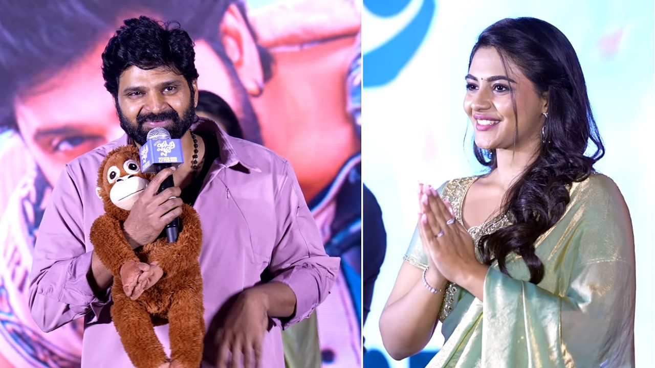 Sree Vishnu Fun Speech @ Vishnu Vinyasam Movie Pre Release Press Meet
