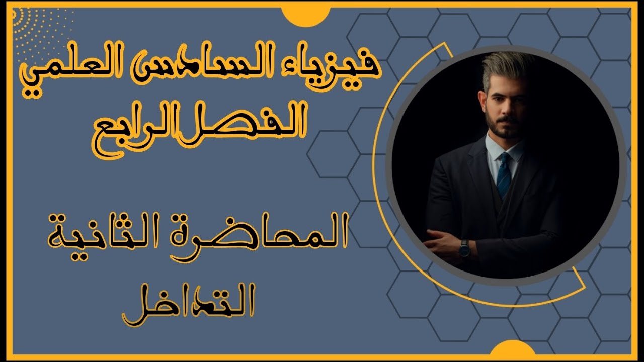 فيزياء السادس العلمي - الفصل الرابع 2023 | المحاضرة الثانية - التداخل