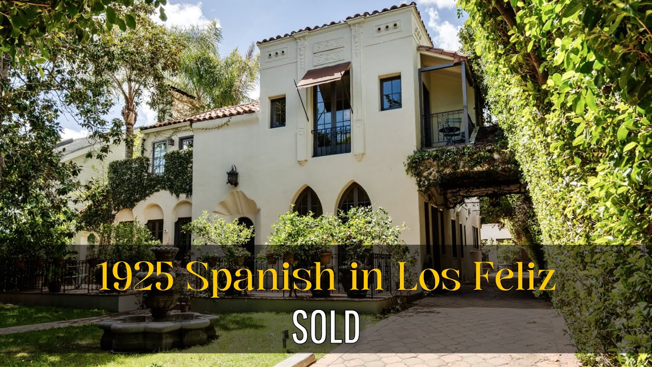 🌿1925 Spanish Colonial Revival in Los Feliz 