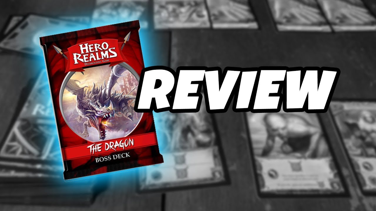 What's in the box...HERO REALMS: DRAGON BOSS DECK