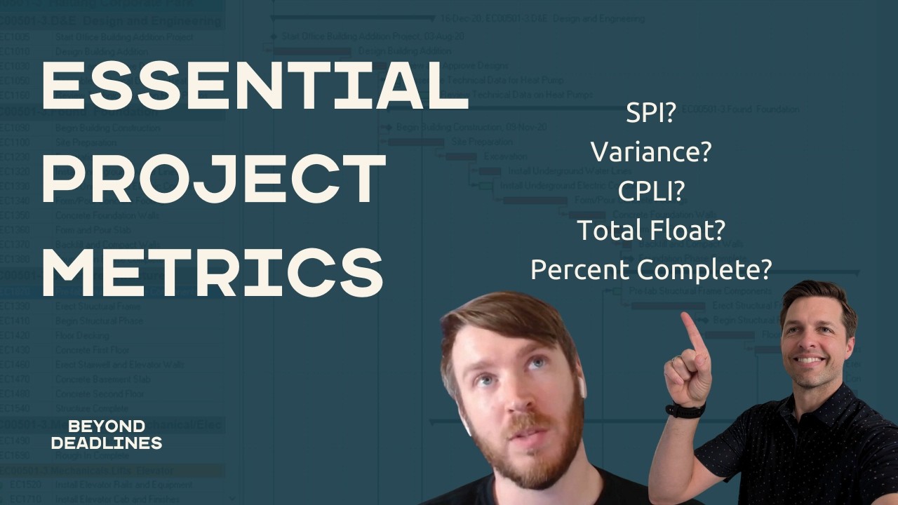 Essential Project Metrics A Deep Dive for Planners and Schedulers