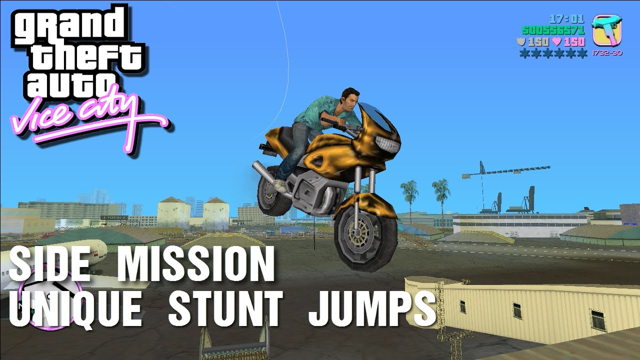 GTA: Vice City - Side-Mission - Unique Stunt Jumps