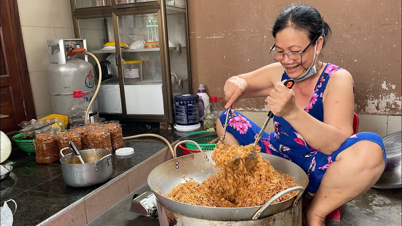 Ruốc khô Giòn Rụm Chế Biến Thêm Xoài Hoặc Bưởi Chua Ăn Là Ghiền | Nha Trang biển xanh