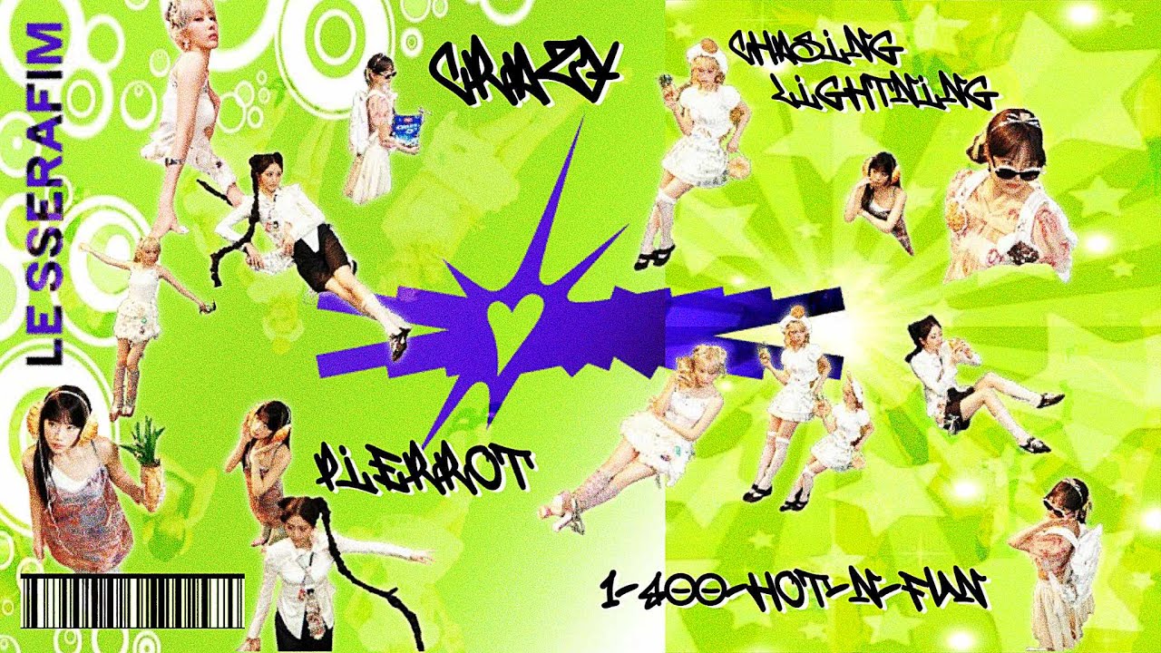 LE SSERAFIM • 'Chasing Lightning’ + 'CRAZY’ + 'Pierrot’ + '1-800-hot-n-fun’ | Award Show Concept