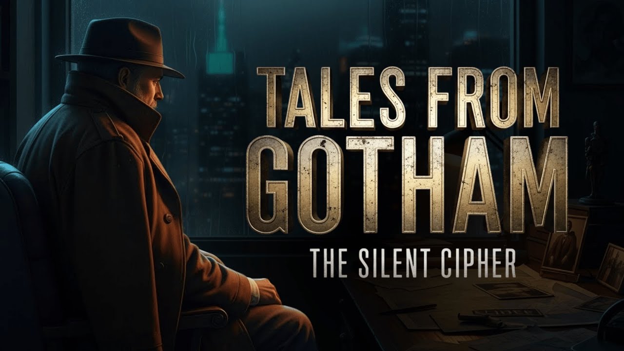 The Case of the Silent Cipher: Batman Bedtime Story | Cozy Gotham Ambience for Sleep (6 Hours)