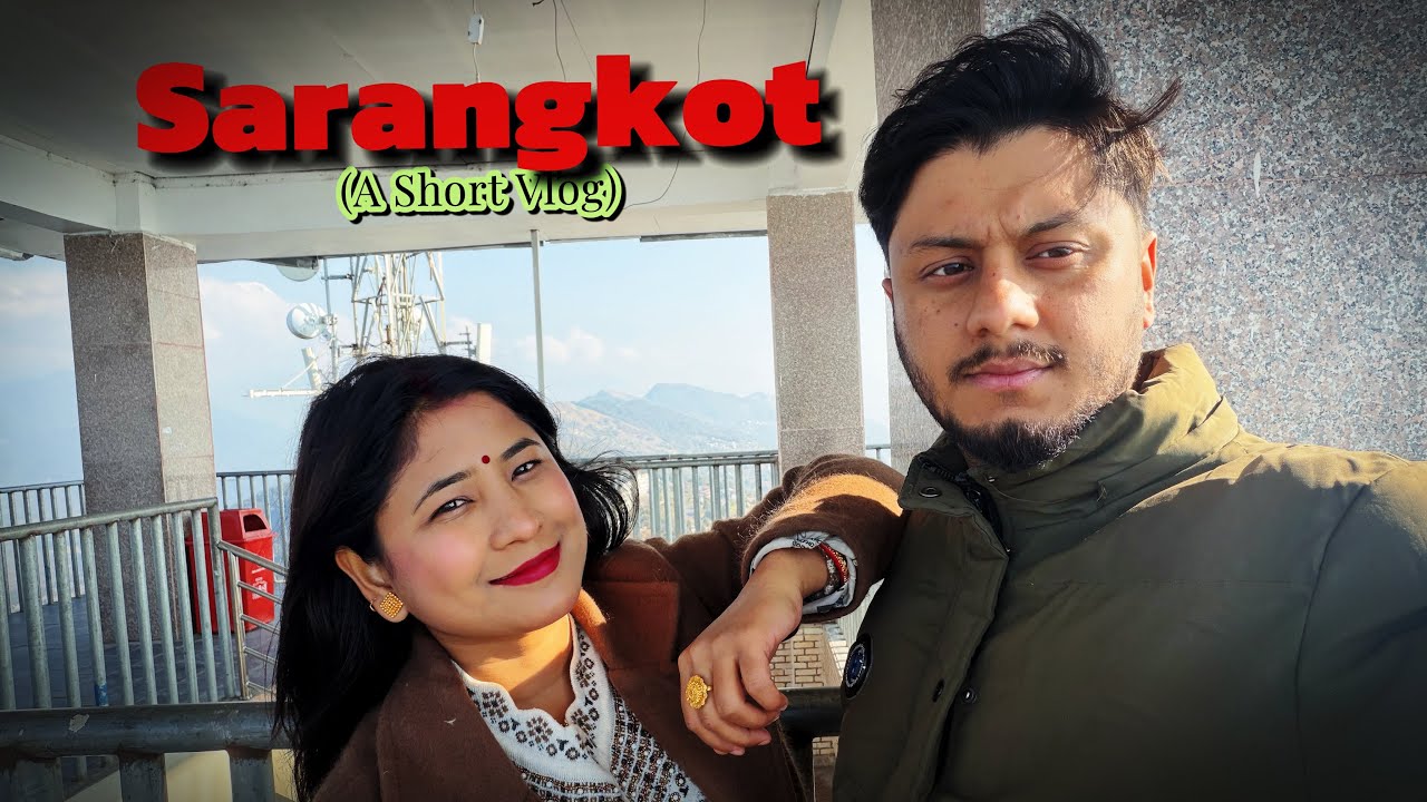 A short trip to Sarangkot 💜✨|| With my Dear Husband || travel vlog 🧿