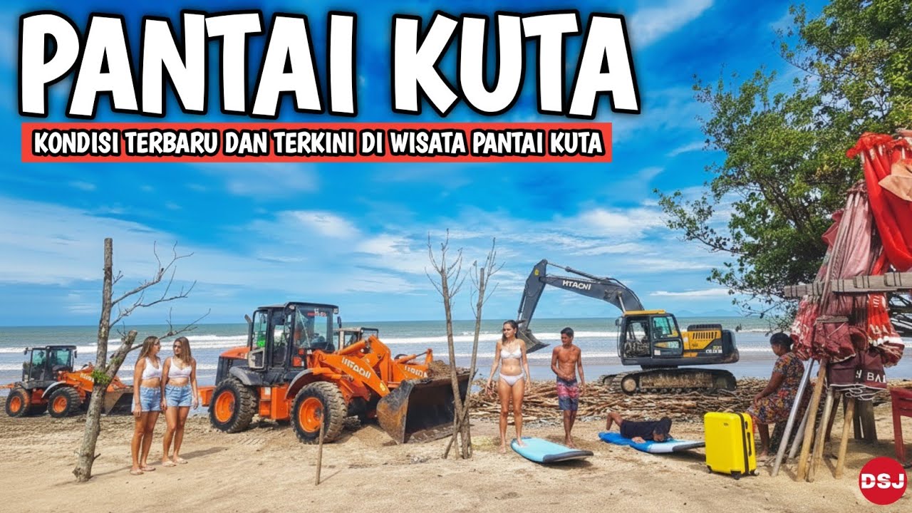Situasi Pantai Kuta Bali terbaru - Kuta Bali saat ini