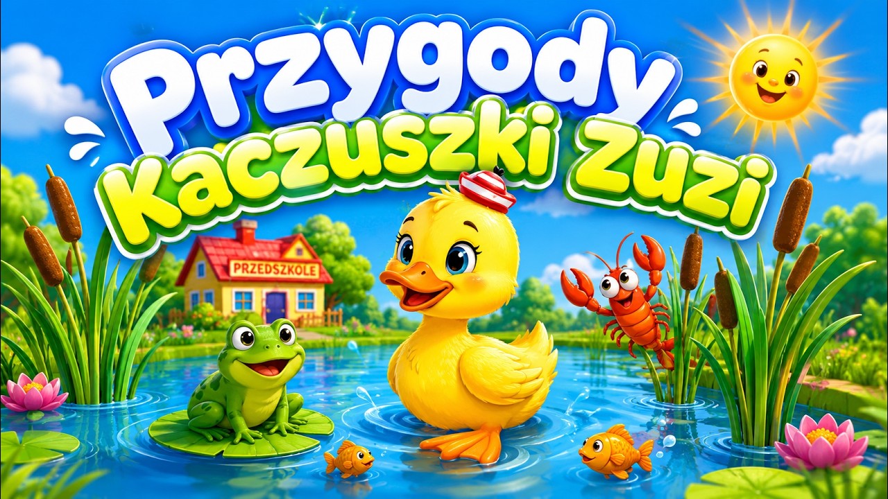 🦆 Przygody Kaczuszki Zuzi | Piosenka dla dzieci 🦆