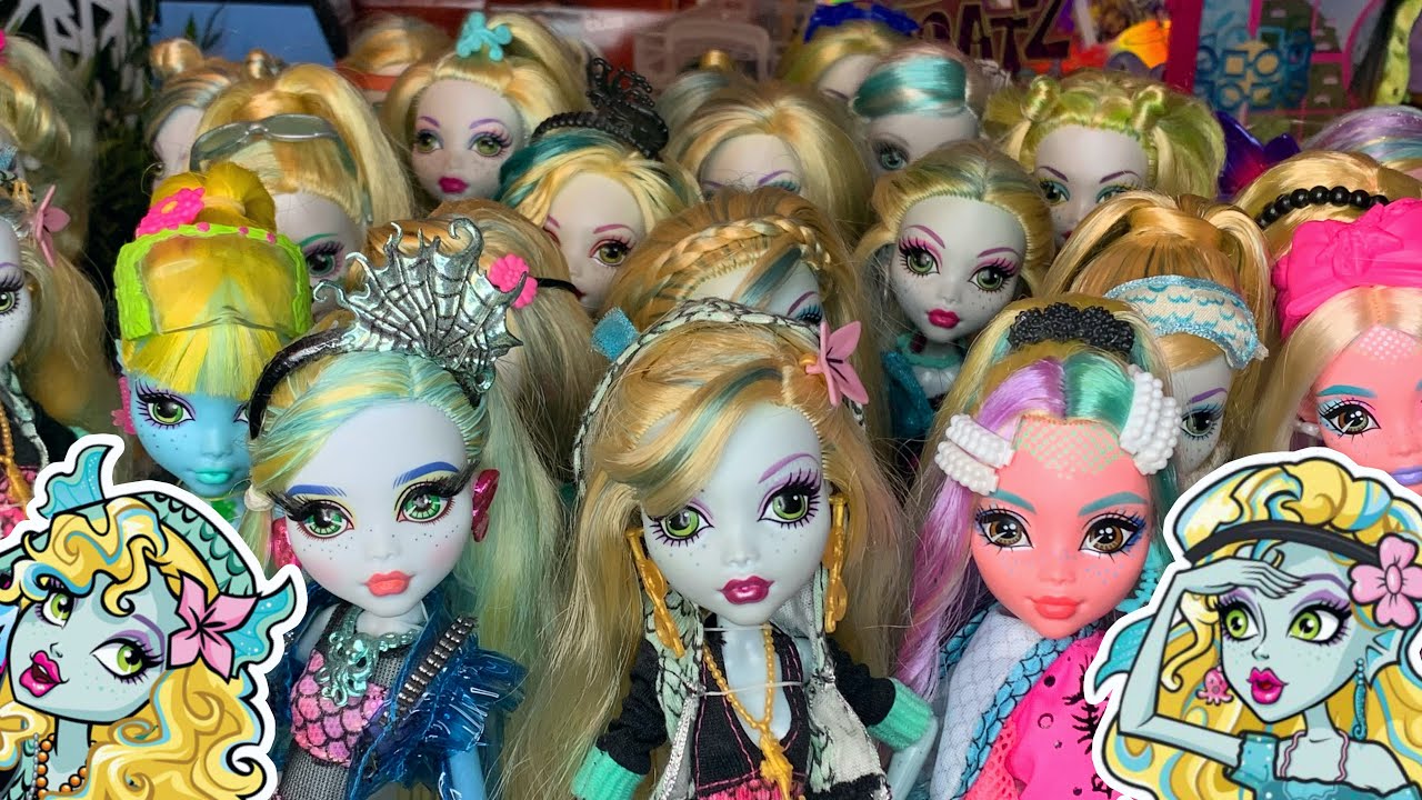 My LAGOONA BLUE Monster High Doll Collection! (2010-2023) g1-g3 !!!