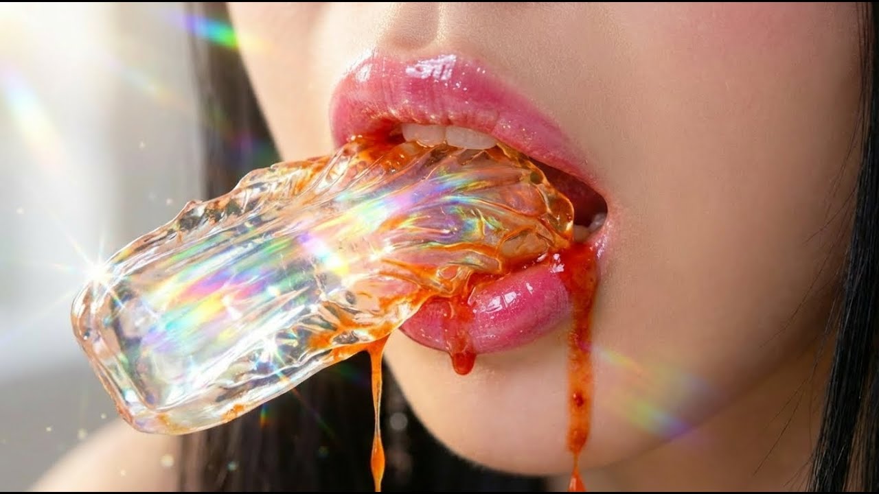 ASMR The Crunchiest Kimchi in the World! Glass Cabbage + Mukbang Eating Sounds