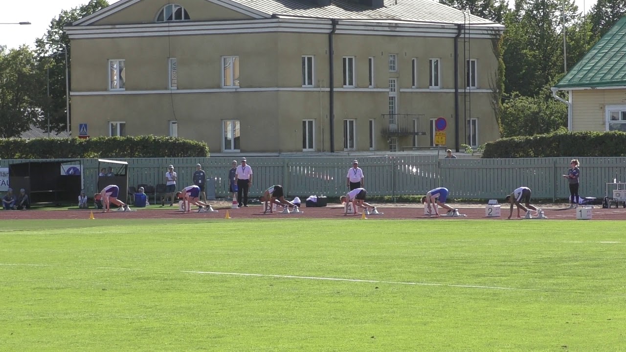 Nuorten SM-kisat 2019 M22 200m B-finaali