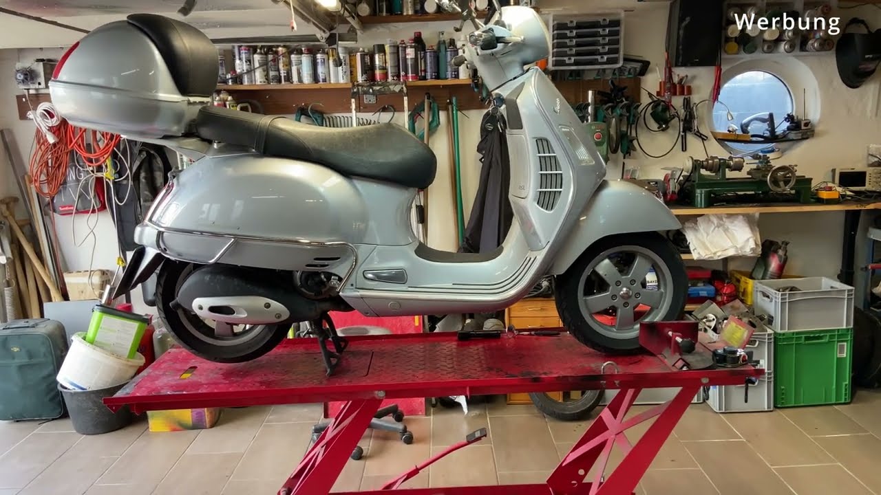 Michi schraubt... Vespa GT 125 - Warum quitschen die Bremsen ?