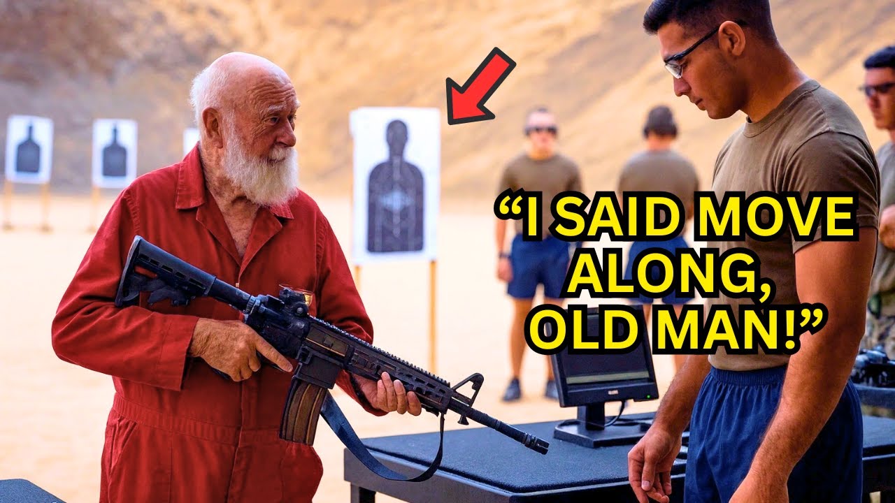 The Old Veteran Was Cleaning the Barracks — Until a SEAL Handed Over His Rifle and Stood Back