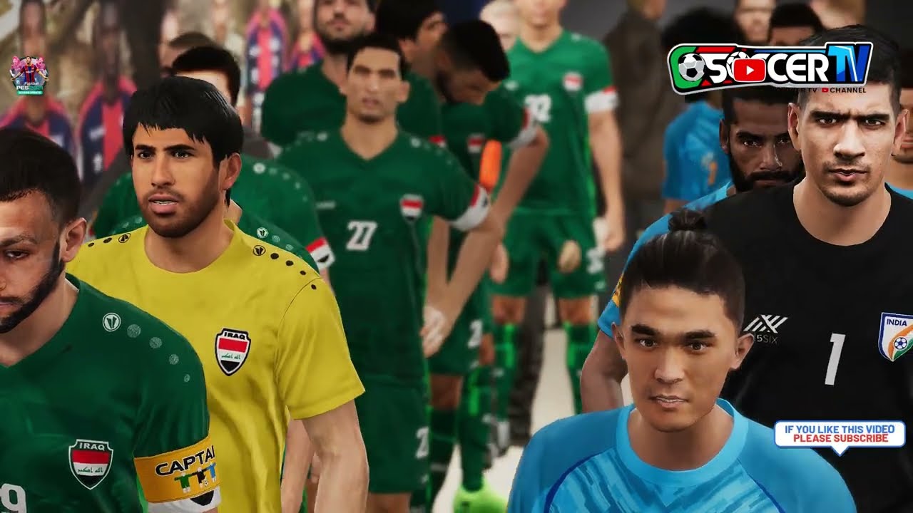 Iraq vs. India - FIFA World Cup 2026 Final featuring Chhetri | PES Gameplay Simulation PC