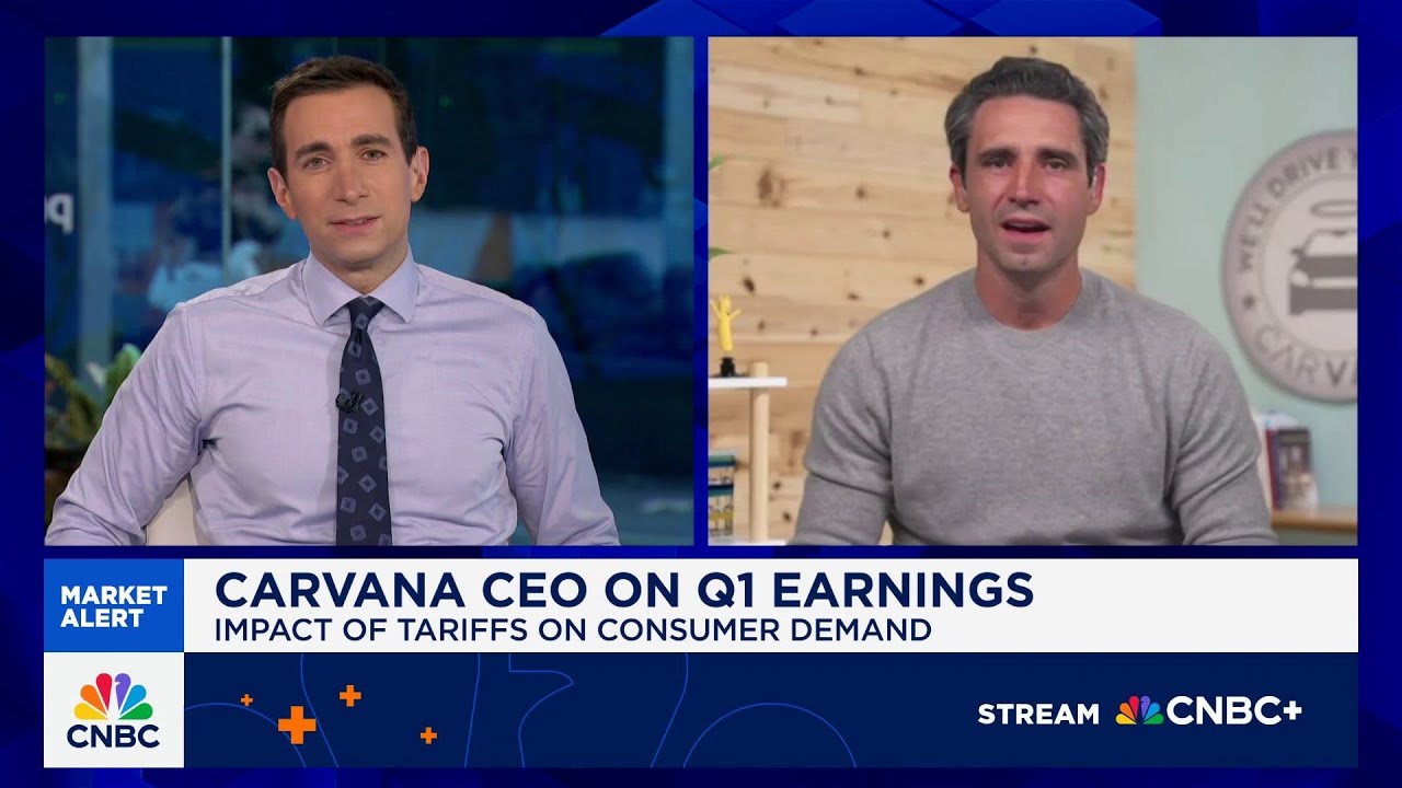 Carvana CEO Ernie Garcia: Don't believe we'll be 'super directly impacted' by tariffs