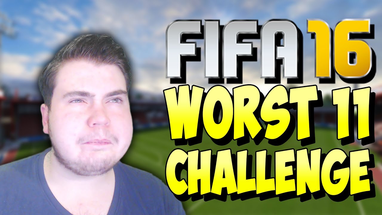 FIFA 16 WORST 11 CHALLENGE!!! - Germany vs. England (PS4 Gameplay)