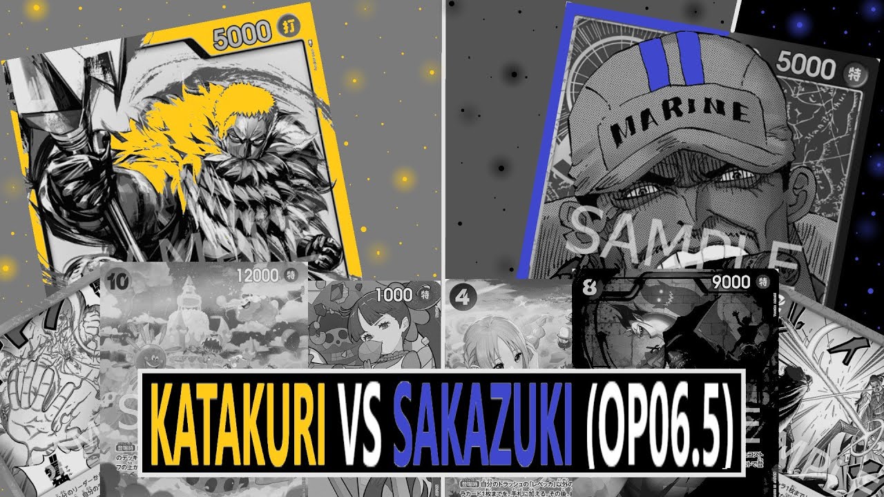 One Piece TCG: Katakuri vs Sakazuki OP06.5 (Japan/East Regional) Game Analysis and Breakdown