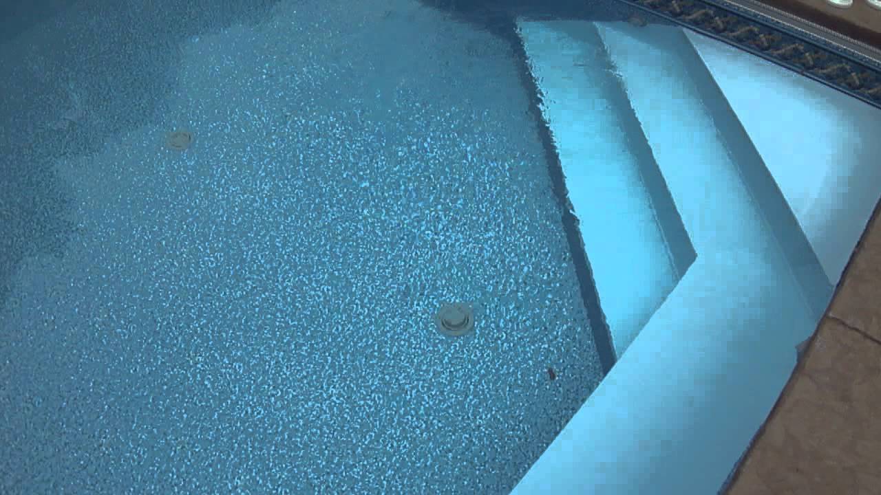 Self Cleaning Pool - Vanquish in-floor cleaning system