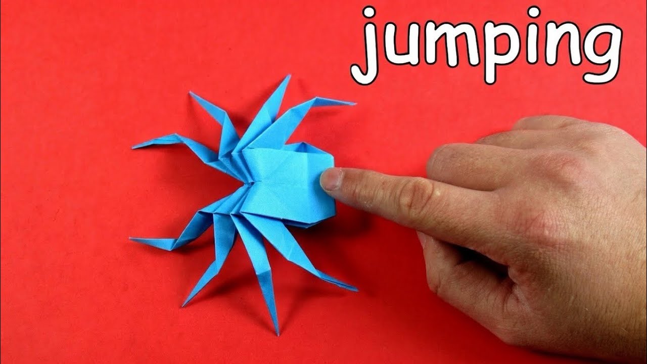 Only PAPER?! Watch This AMAZING Spider Fold in 60 Seconds! 🤯