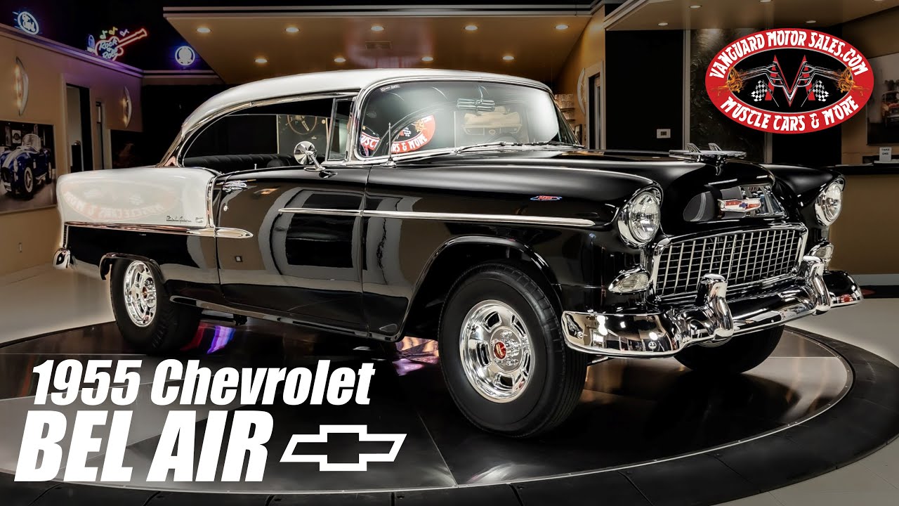 Chevrolet Bel Air Restomod 1955 года выпуска продаётся в Vanguard Motor Sales #0291