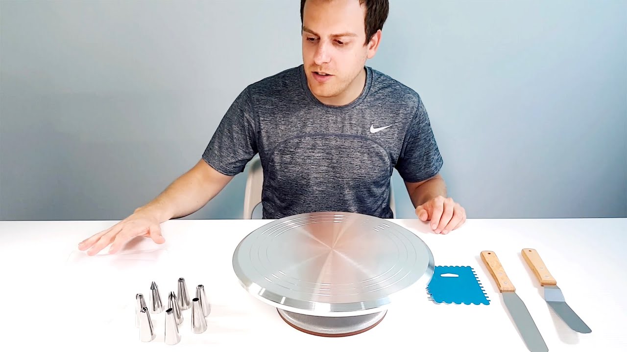 Revolving Cake Decorating Turntable, Cake Decorating Stand
