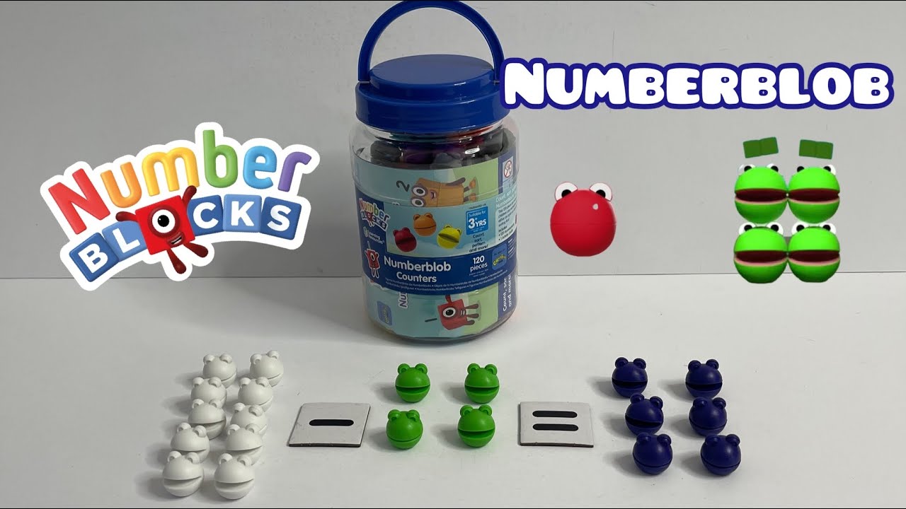 Unboxing Numberblocks- Numberblob counters , 120 pieces 🤗😀🥰