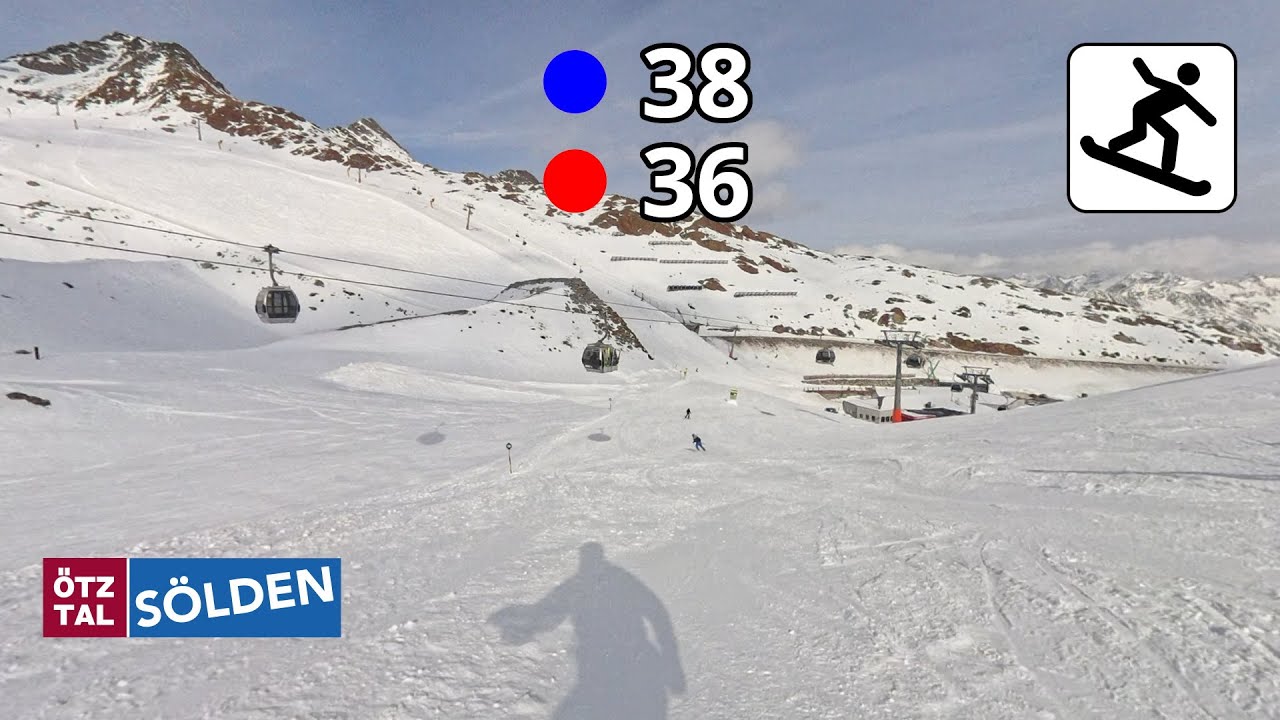 Snowboarding Sölden - 38, 36