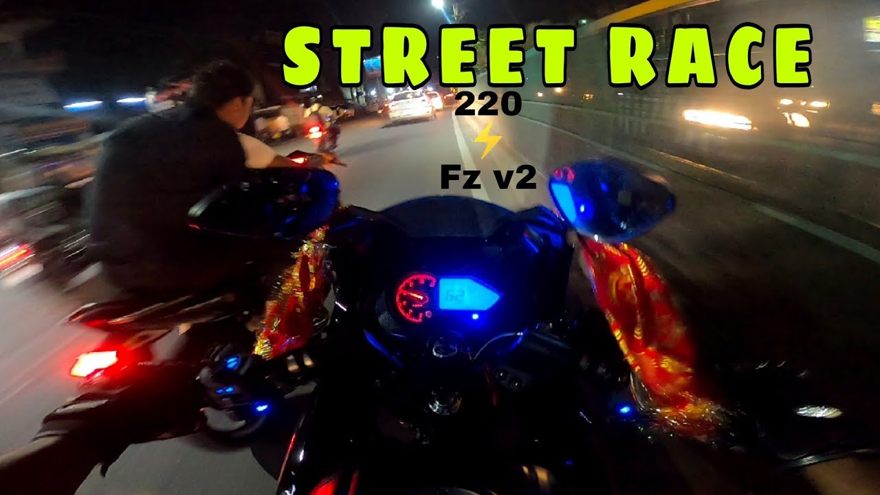 Street Race 💥 | Pulser 220 BS6 ⚡ FZ v.2 | Tabahi ❤️💫