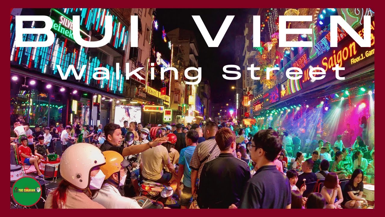 Bui Vien Walking Street | Western Street | Nightlife Heaven for the Youth in Saigon | Walking tour