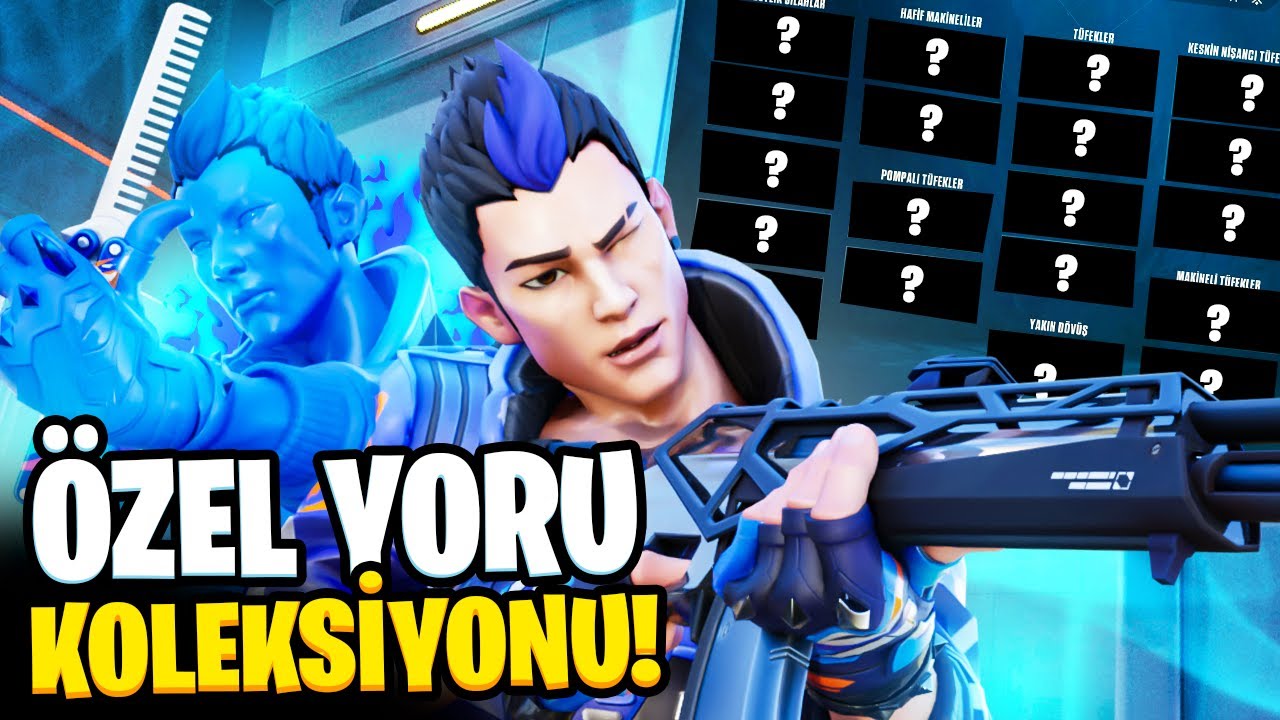 Valorant'ta bütün skinlerimi YORU'ya göre dizdim!