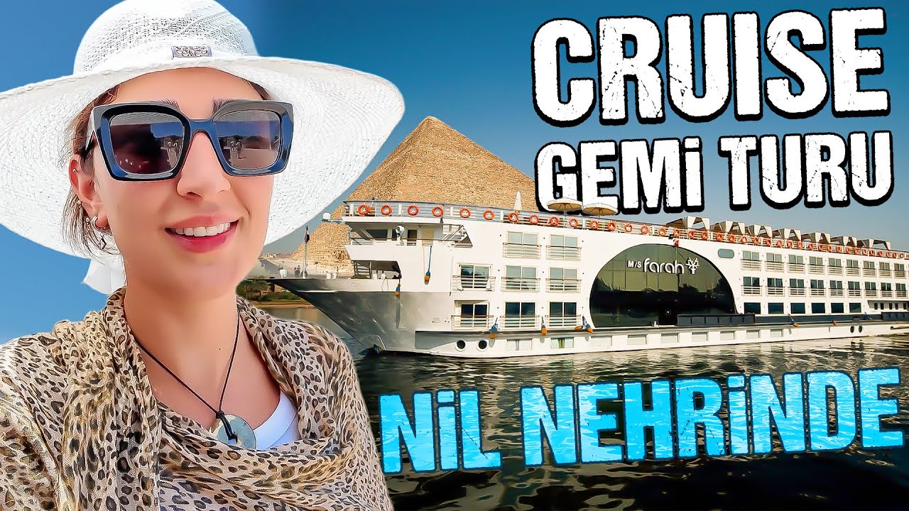 MISIR'DA NİL NEHRİNDE CRUISE GEMİ TURU YAPTIM! - Dünyanın En Büyük Tapınağına Gittim! Mısır Bölüm 2