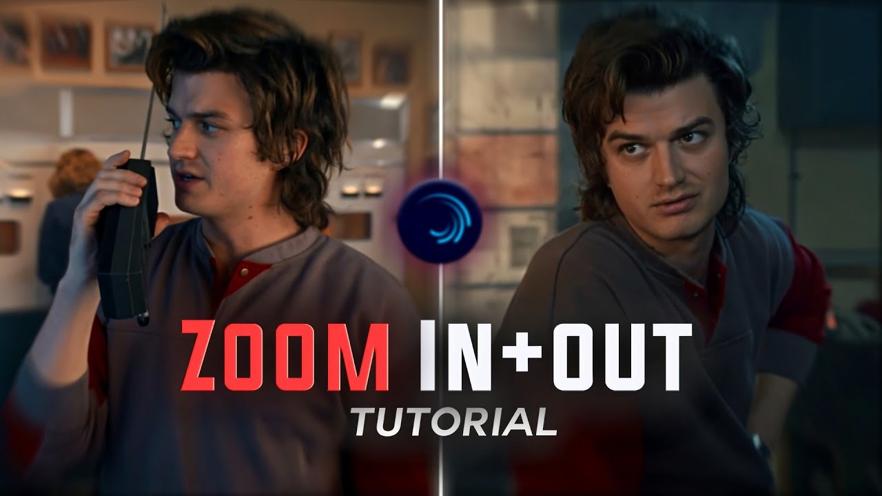 Smooth zoom in + out tutorial on alight motion (+Preset)