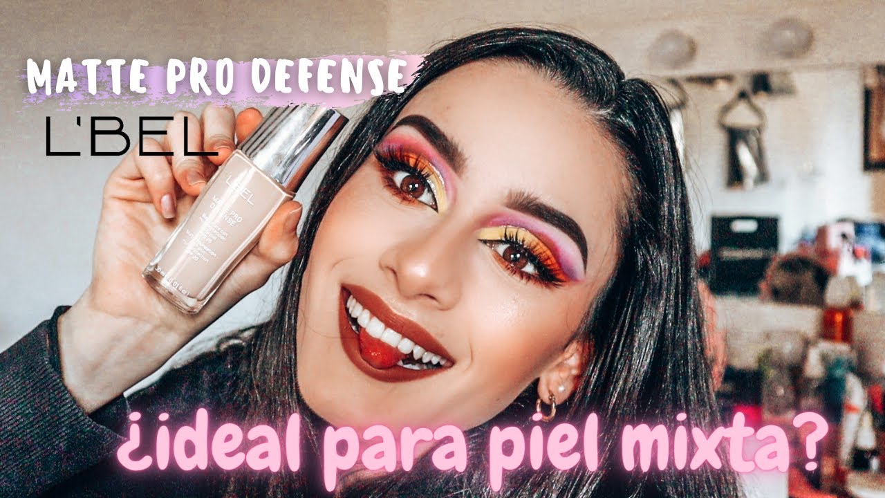 ¿LA MEJOR BASE DE CATALOGO para PIEL MIXTA? | Matte Pro Defense Foundation by L'bel ☆ - Makeup Isa