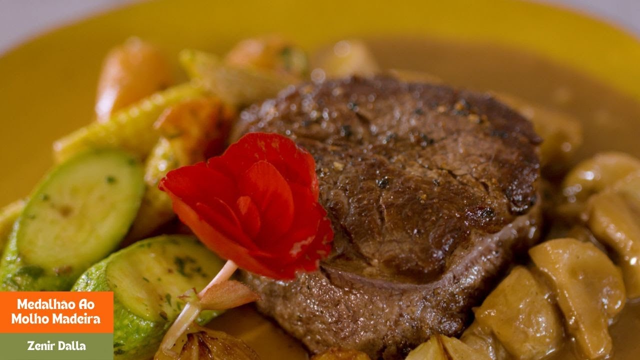 Medalhão ao Molho Madeira - Gastronomia e Alimentação: aprendendo com o Senac